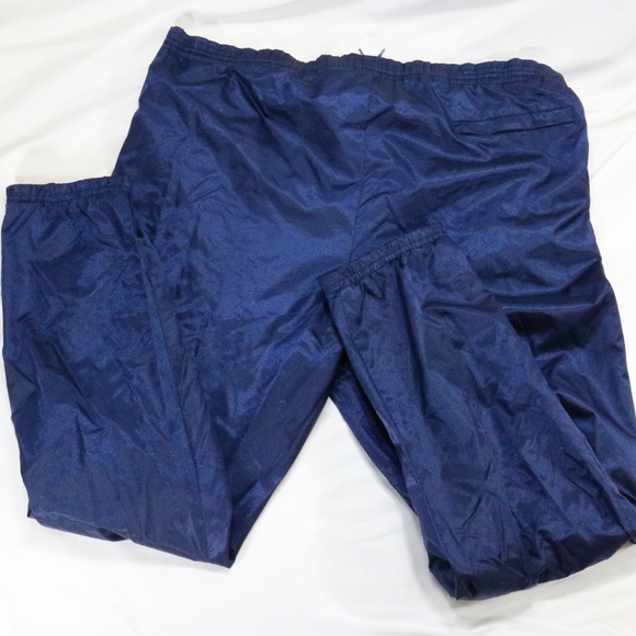 Vintage COTLER 80s 90s Blue Zip Leg Track Pants - Picture 4 of 8